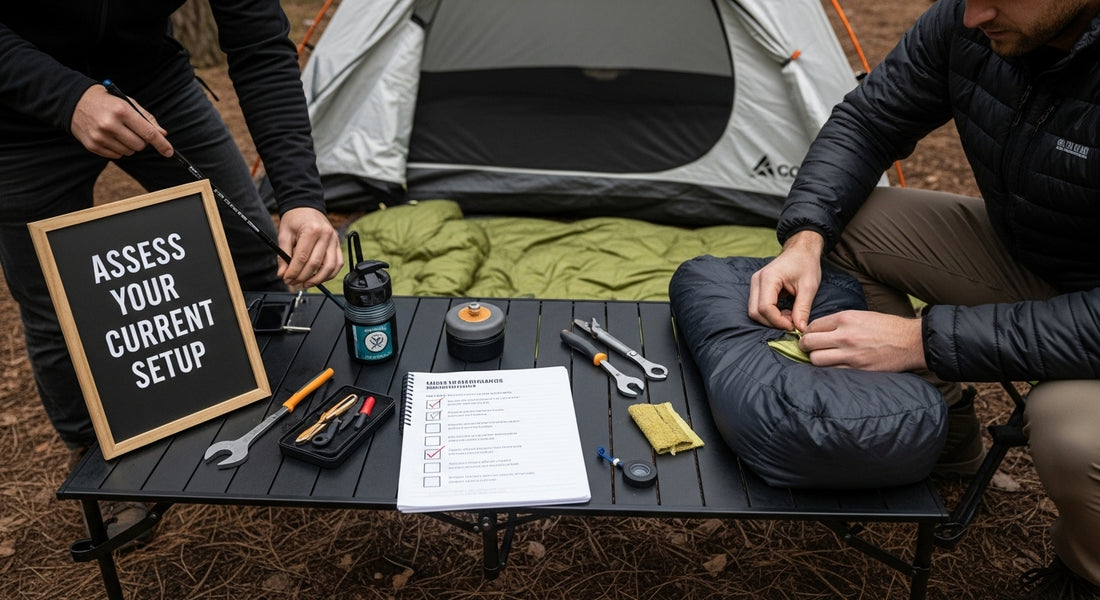 camp comfort gear inspection