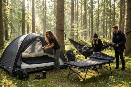 outdoor sleeping arrangements
