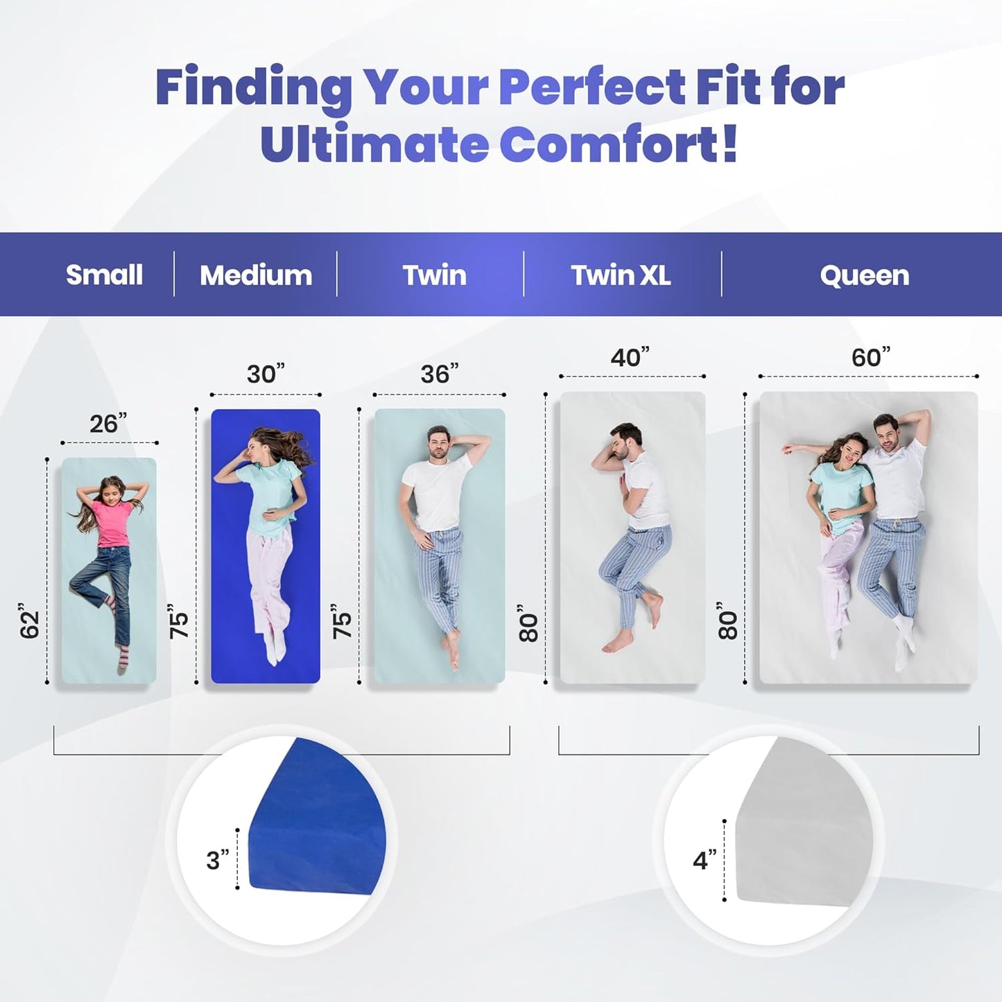 Matrix Air-Cell Memory Foam Camping Mattress - Hazli Collection