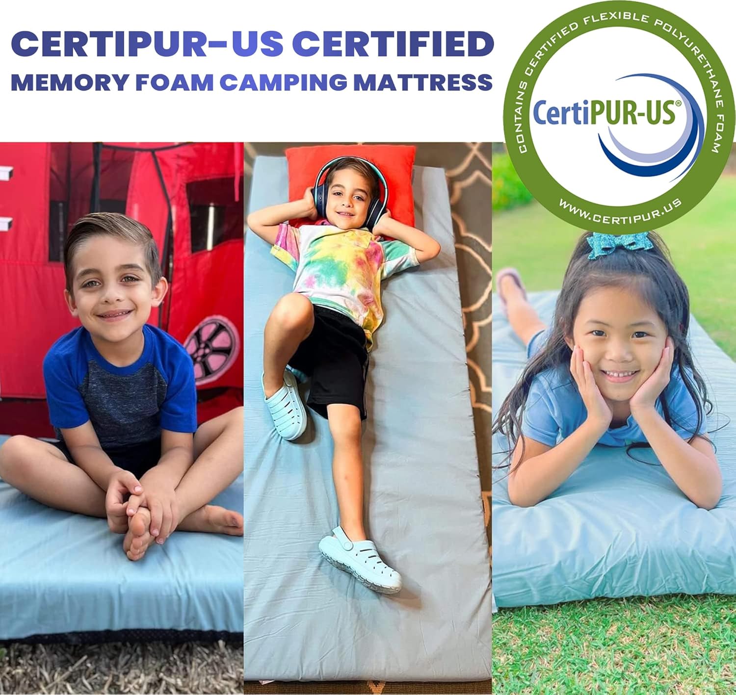 Matrix Air-Cell Memory Foam Camping Mattress - Hazli Collection