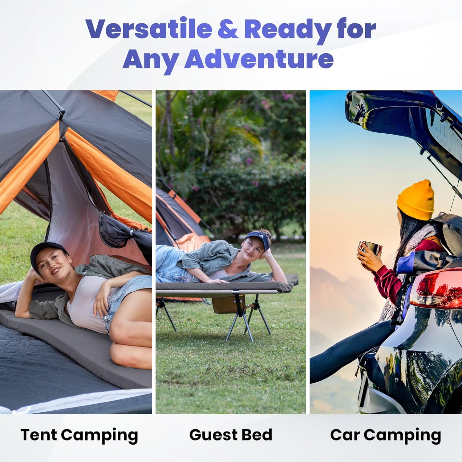 Matrix Air-Cell Memory Foam Camping Mattress - Hazli Collection