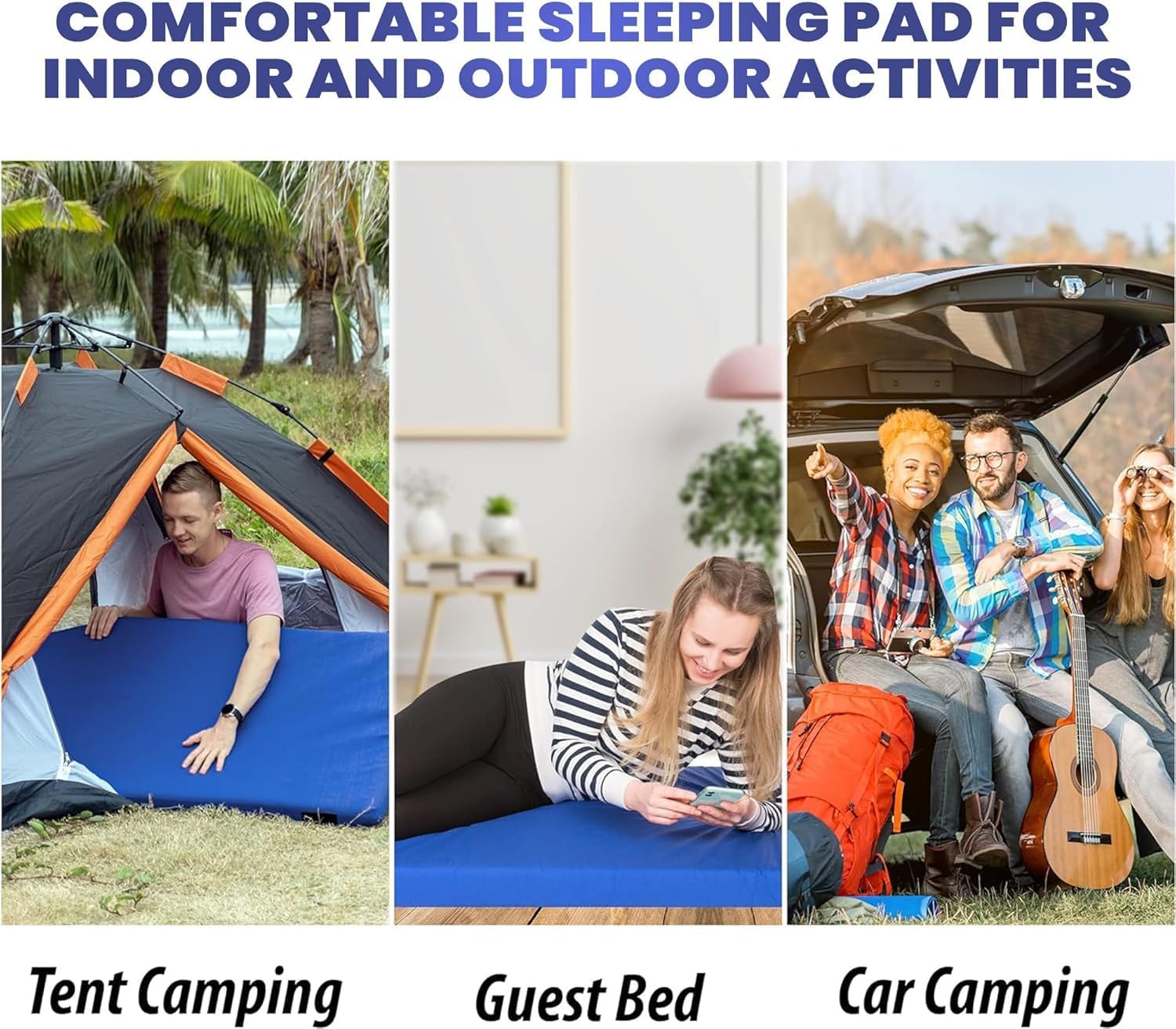 Matrix Air-Cell Memory Foam Camping Mattress - Hazli Collection