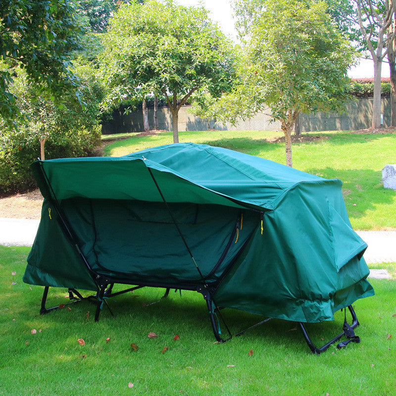Off-Ground 2-Person Tent | Thickened Oxford Cloth, Insulated & Waterproof | Camping & Fishing - Hazli Collection