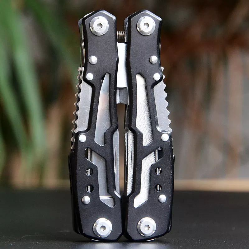 Outdoor Multitool Camping Portable Stainless Steel Edc Folding Multifunction Tools Emergency survival Knife Pliers - Hazli Collection
