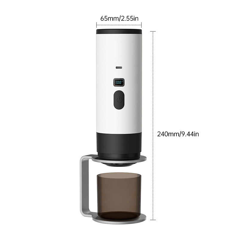 Portable Wireless Espresso Maker | 3-in-1, 7800mAh Battery | Car, Home & Camping Coffee - Hazli Collection