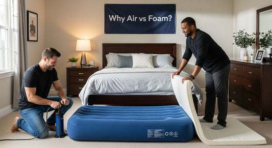 air mattress vs foam