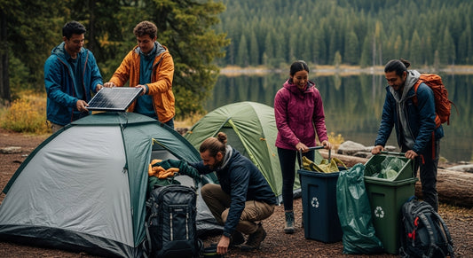 camping sustainability, eco-friendly camping, responsible camping