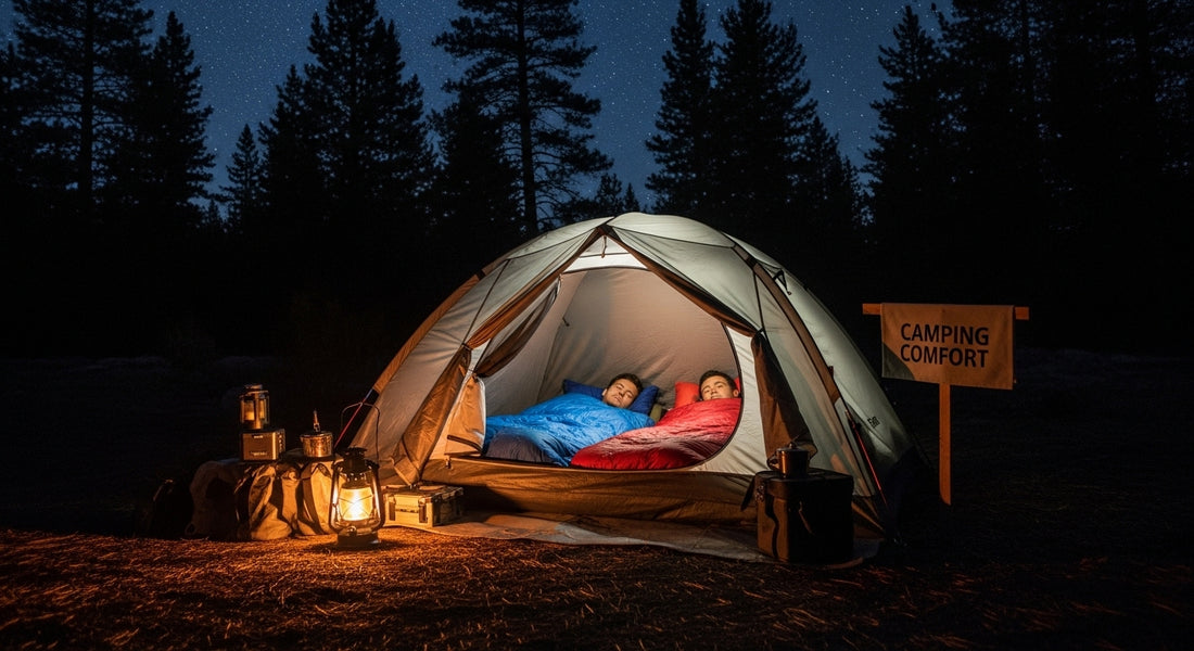 sleep camping comfort