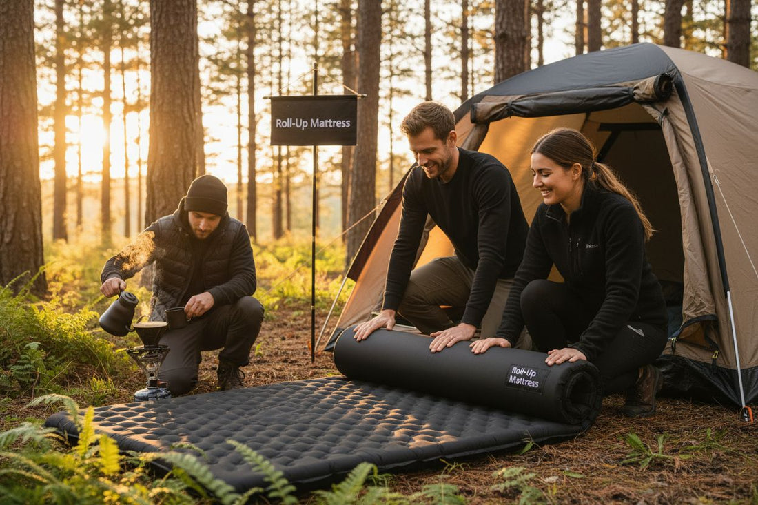roll-up mattress camping