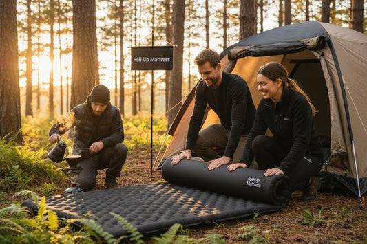 roll-up mattress camping
