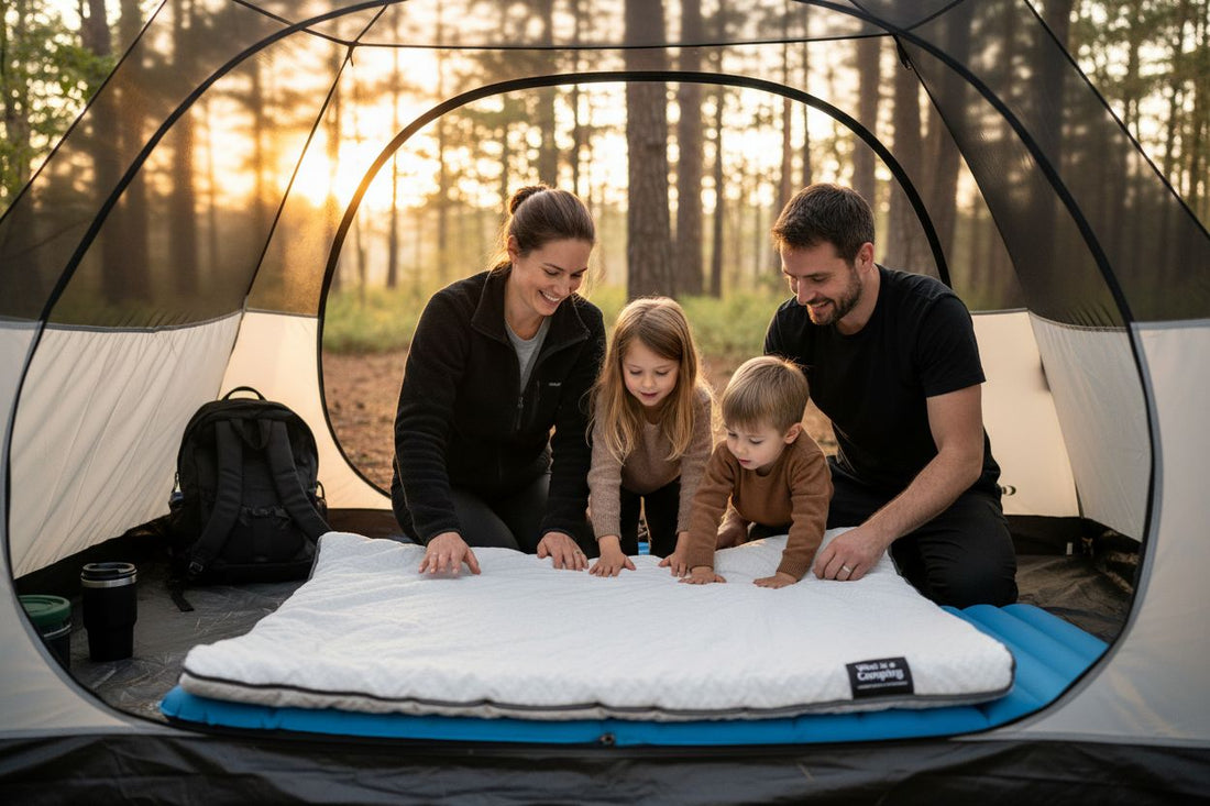 camping mattress protector family