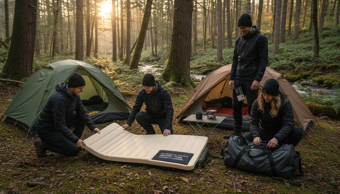 sustainable camping mattress