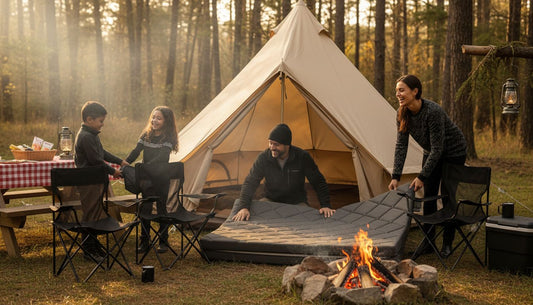 family camping comfort