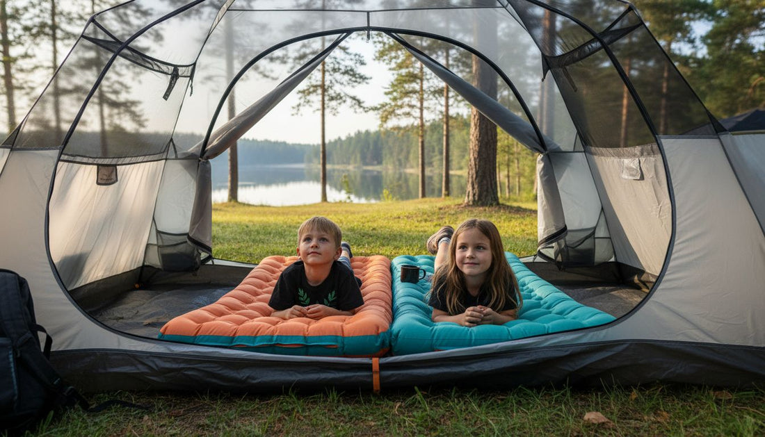 best camping mattresses for kids hero header image