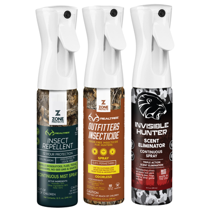Realtree Insect Repellent + Permethrin Insecticide Bundle | Tick & Mosquito Protection - Hazli Collection 