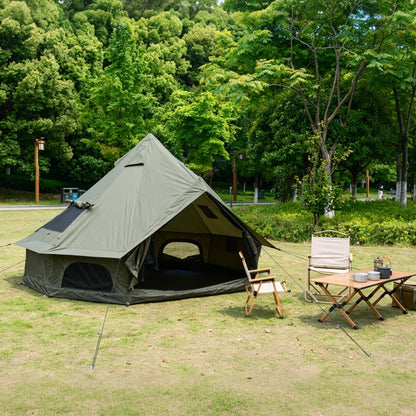 4-Season Oxford Bell Tent with Stove Jack, 9.8 ft or 13.1 ft