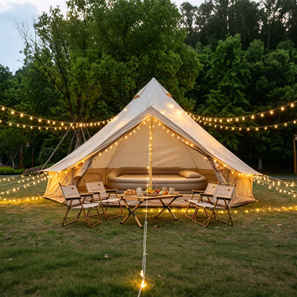 4-Season Oxford Bell Tent with Stove Jack, 9.8 ft or 13.1 ft