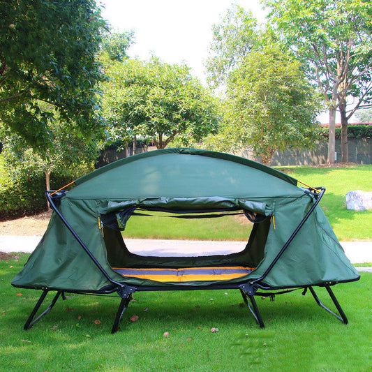 Off-Ground 2-Person Tent | Thickened Oxford Cloth, Insulated & Waterproof | Camping & Fishing - Hazli Collection 