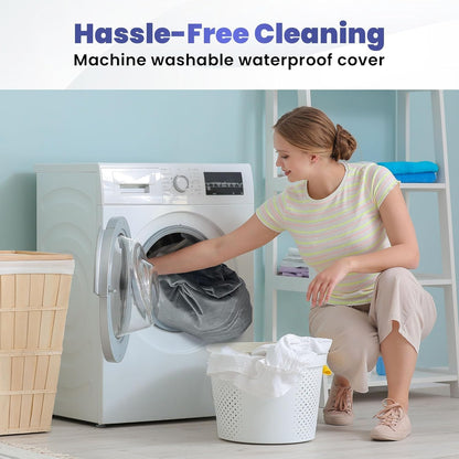 Matrix Air-Cell Memory Foam Camping Mattress - Portable Comfortable Roll Up Mattress - Hazli Collection 