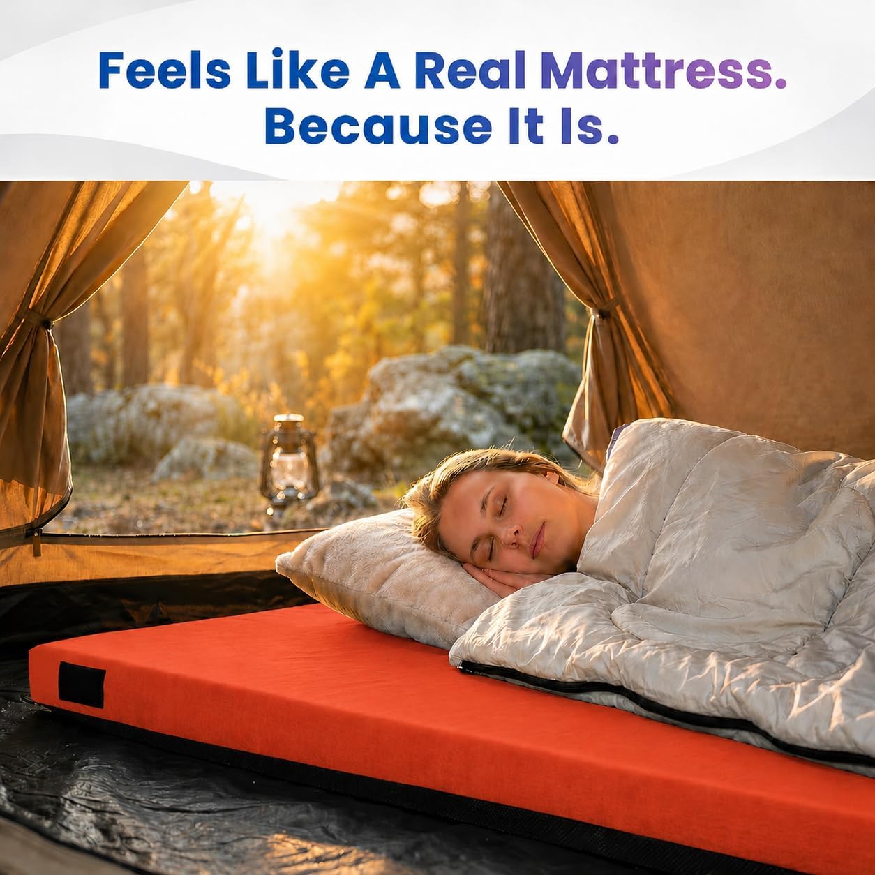 Sleep Like You're At Home Anywhere You Camp - Hazli Collection 
