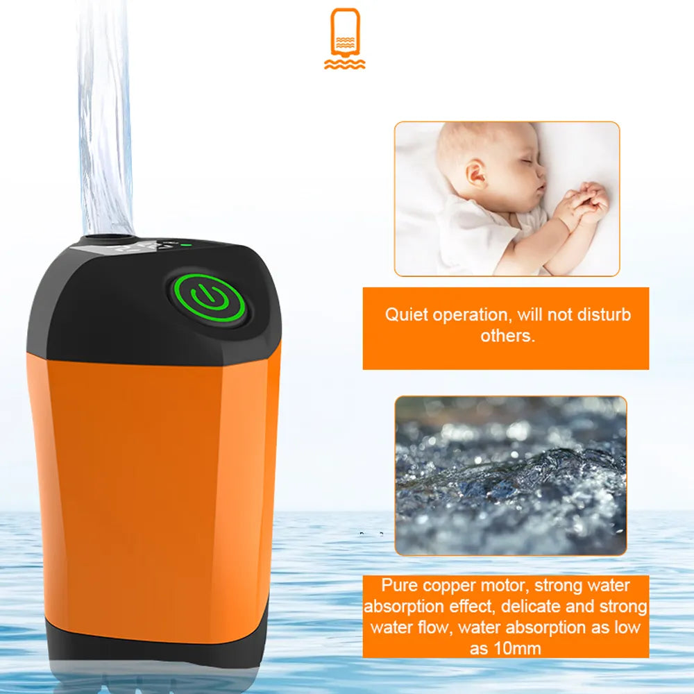 Aqua Traveler's Portable Shower Delight - Hazli Collection 