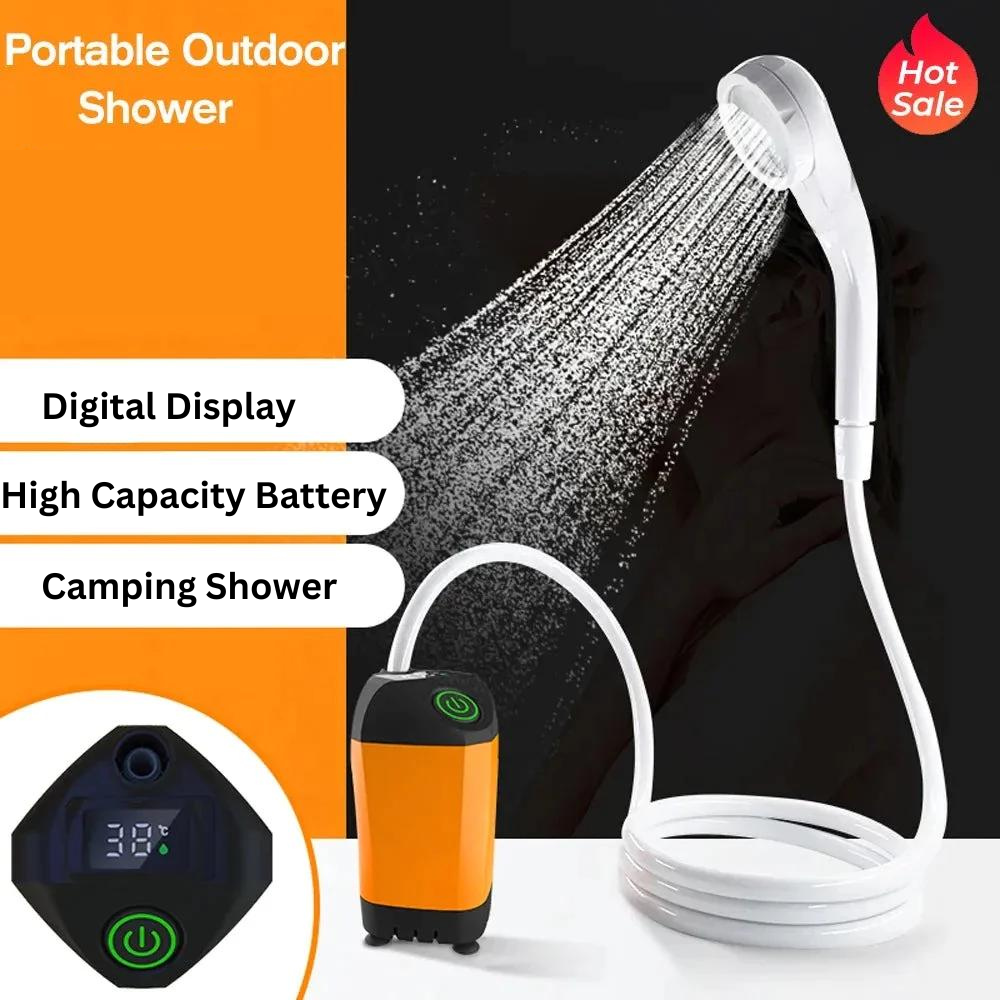 Aqua Traveler's Portable Shower Delight - Hazli Collection 