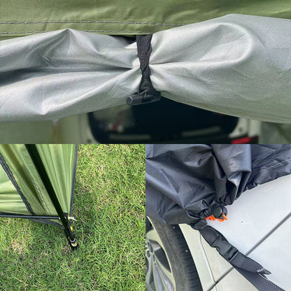 Car Trunk Rear Tent with Canopy | Sun-Resistant, Waterproof 2000mm+ | All-Season Camping - Hazli Collection