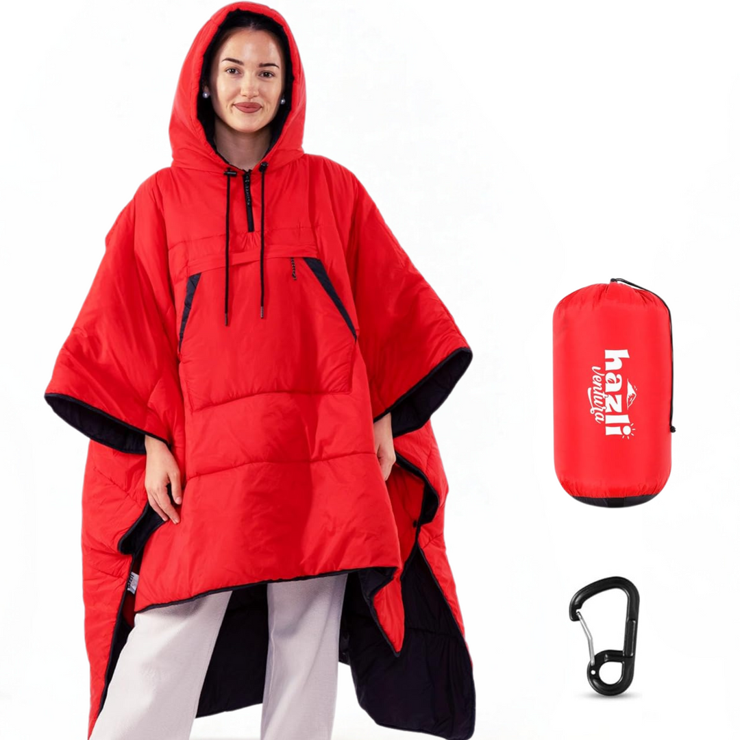 Imperméable,Sac à Dos Imperméable Multifonctionnel,housse De Pluie,poncho à Capuche Léger