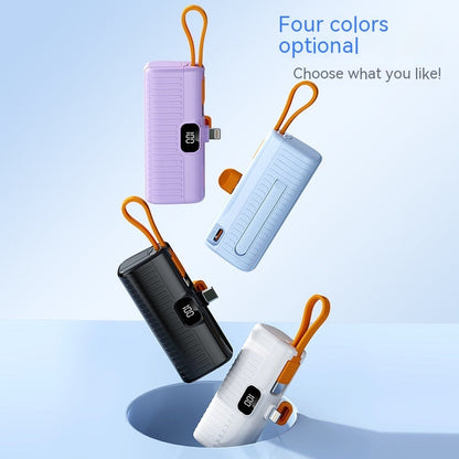 Compact Capsule Power Bank | Portable Phone Charger | Ultra-Small Emergency Backup - Hazli Collection