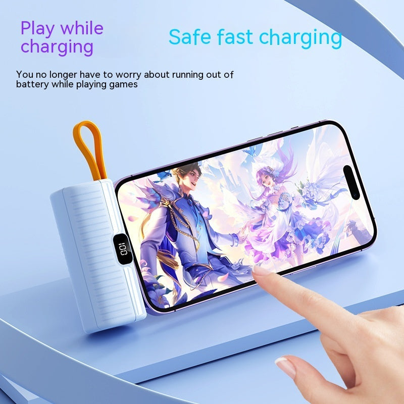 Compact Capsule Power Bank | Portable Phone Charger | Ultra-Small Emergency Backup - Hazli Collection