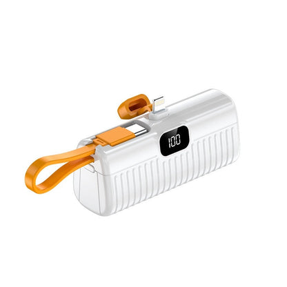 Compact Capsule Power Bank | Portable Phone Charger | Ultra-Small Emergency Backup - Hazli Collection