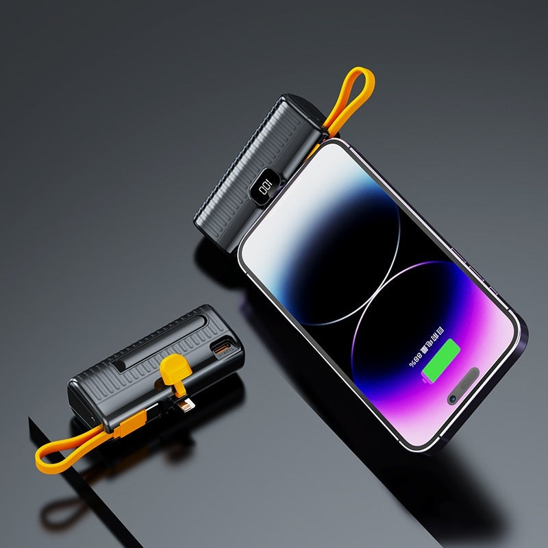 Compact Capsule Power Bank | Portable Phone Charger | Ultra-Small Emergency Backup - Hazli Collection