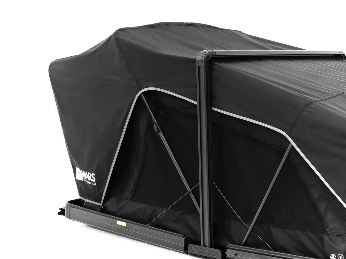 Mars Horizon Hard Shell Rooftop Tent with Ladder, Mattress & Insulation Liner