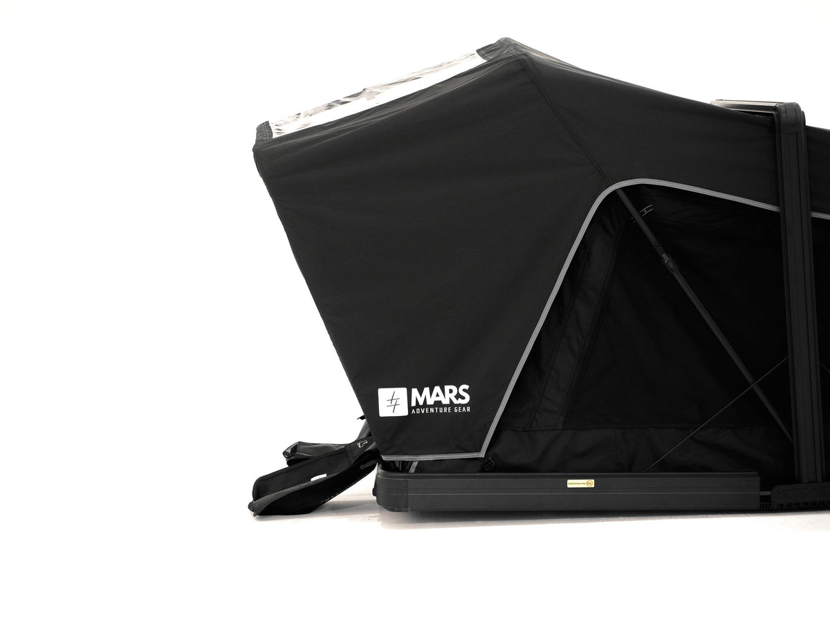 Mars Horizon Hard Shell Rooftop Tent with Ladder, Mattress & Insulation Liner