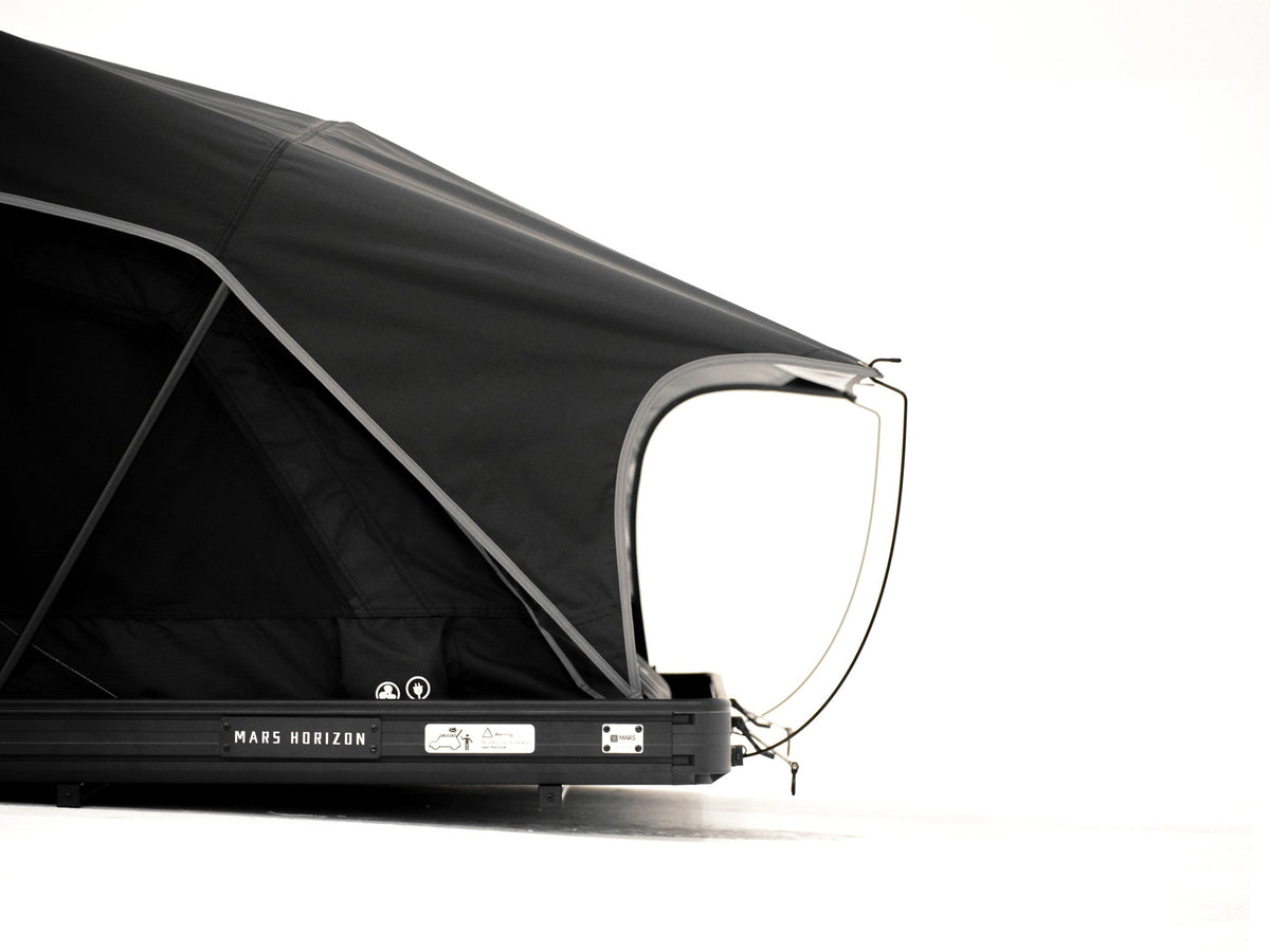 Mars Horizon Hard Shell Rooftop Tent with Ladder, Mattress & Insulation Liner