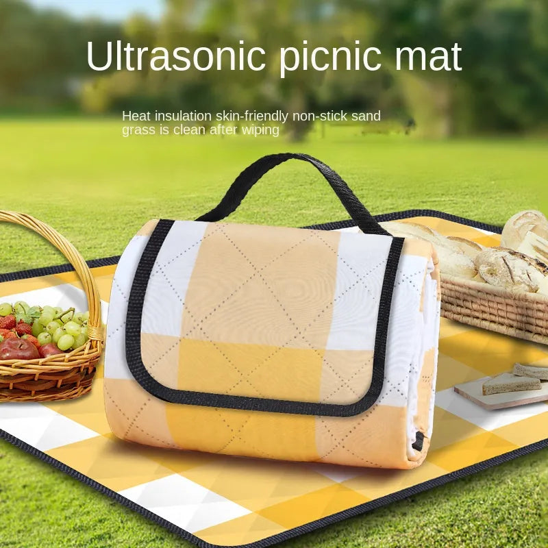 EcoVenture Waterproof Camping Mat | Durable Ground Cover for Outdoors | Picnic & Tent Footprint - Hazli Collection