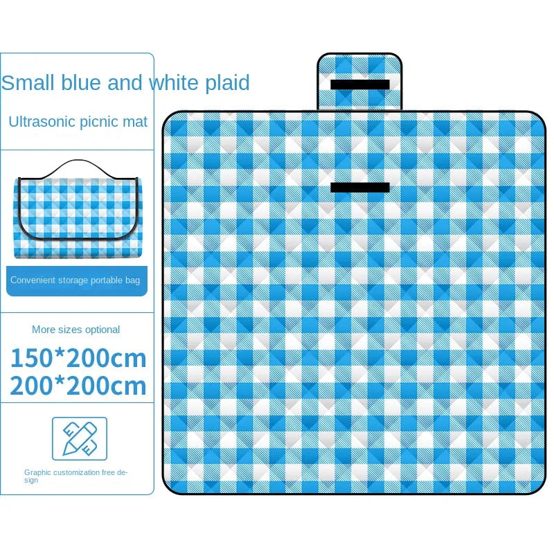 EcoVenture Waterproof Camping Mat | Durable Ground Cover for Outdoors | Picnic & Tent Footprint - Hazli Collection