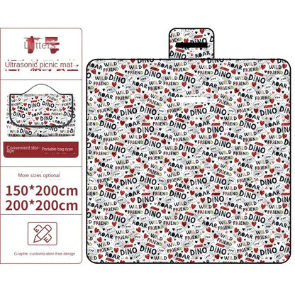 EcoVenture Waterproof Camping Mat | Durable Ground Cover for Outdoors | Picnic & Tent Footprint - Hazli Collection