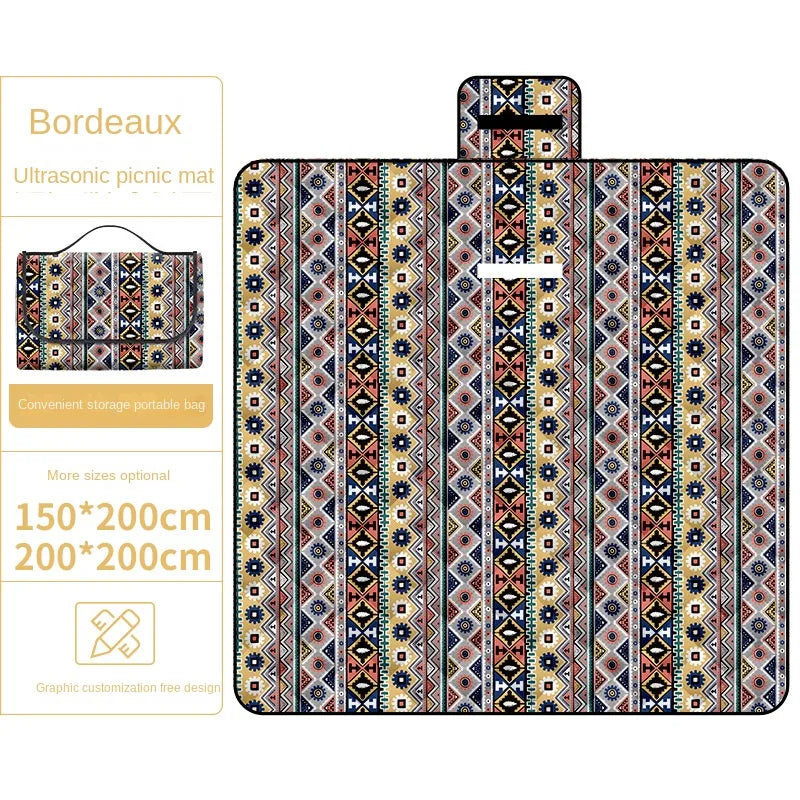 EcoVenture Waterproof Camping Mat | Durable Ground Cover for Outdoors | Picnic & Tent Footprint - Hazli Collection