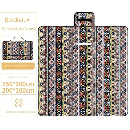 EcoVenture Waterproof Camping Mat | Durable Ground Cover for Outdoors | Picnic & Tent Footprint - Hazli Collection