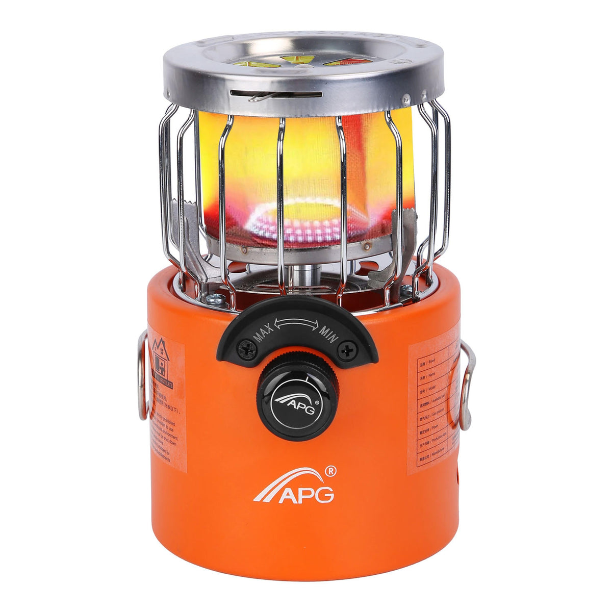 APG 2000W 2-in-1 Camping Stove & Heater with 3 Modes and 360° Radiant Heat
