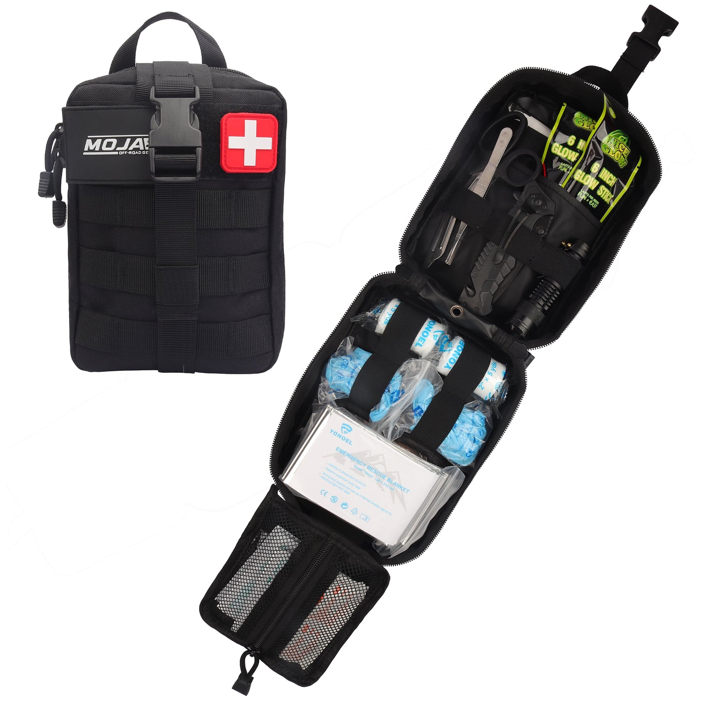 First Aid Kit 151 Pieces | Complete Emergency Medical Kit | Multi-Color Options - Hazli Collection