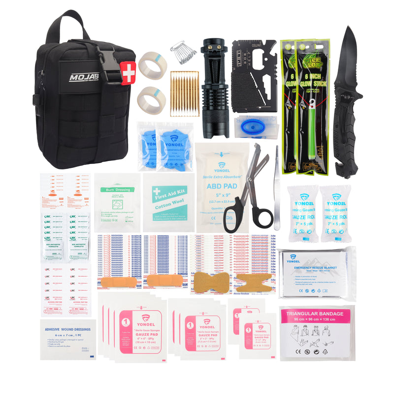 First Aid Kit 151 Pieces | Complete Emergency Medical Kit | Multi-Color Options - Hazli Collection