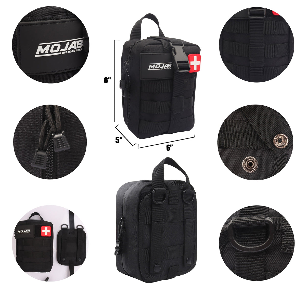 First Aid Kit 151 Pieces | Complete Emergency Medical Kit | Multi-Color Options - Hazli Collection