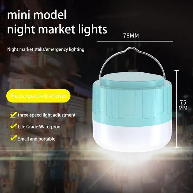 GlowBright - The Ultimate Portable Camping Lantern - Hazli Collection 