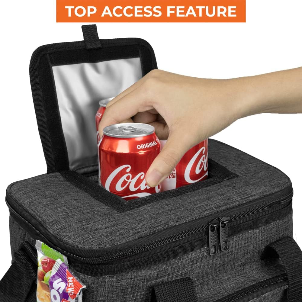 Insulated Soft Cooler Bag | Collapsible Lunch Cooler | Leakproof & Portable - Hazli Collection