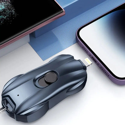 Keychain Emergency Phone Charger | Compact Power Bank | Always-On-You Backup - Hazli Collection