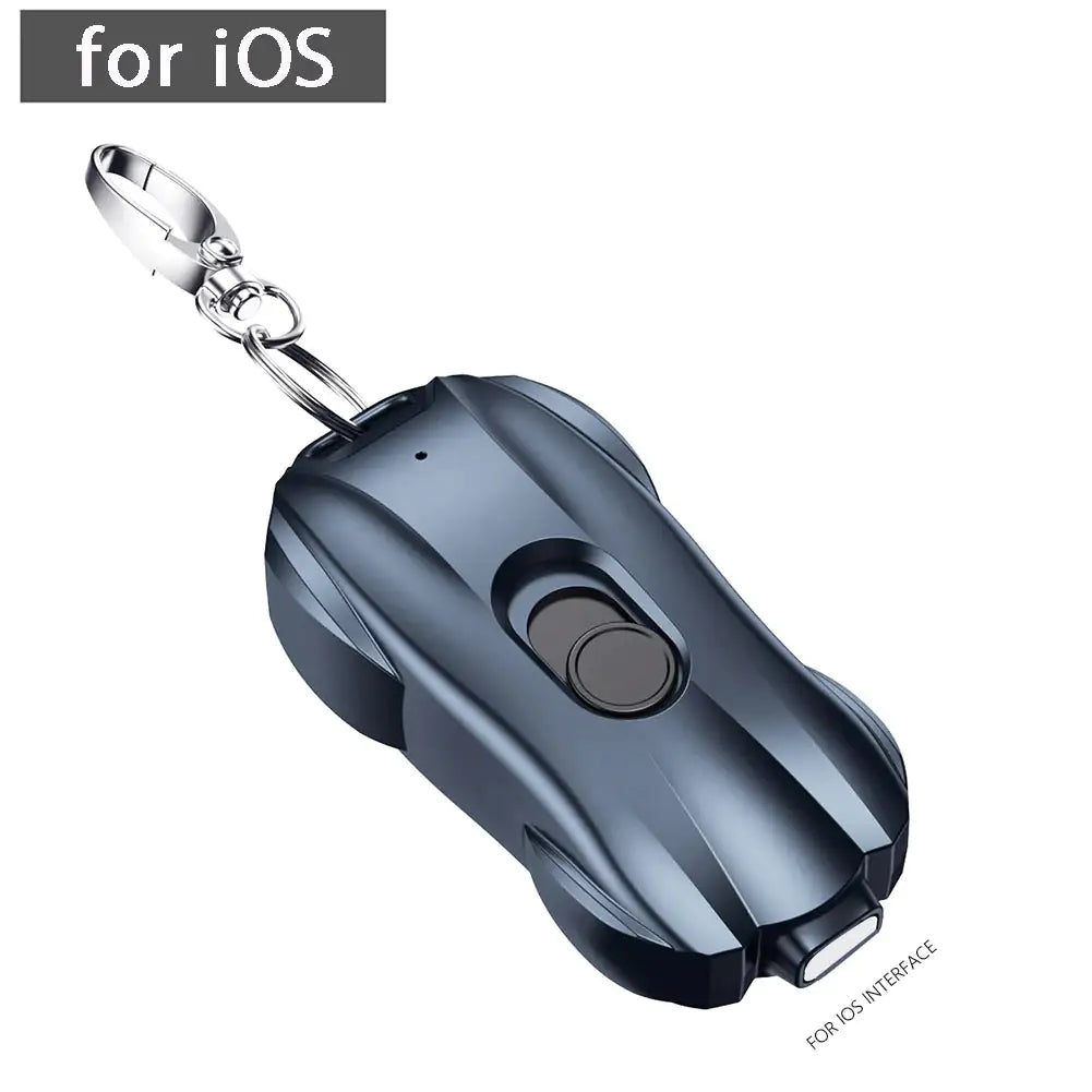 Keychain Emergency Phone Charger | Compact Power Bank | Always-On-You Backup - Hazli Collection