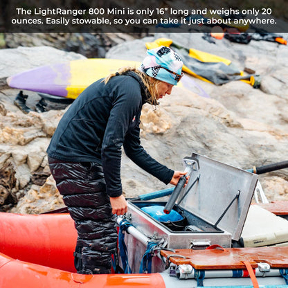 LightRanger 800 Mini Camping Lantern | 800 Lumens, USB-C Rechargeable | Tripod & Carry Bag - Hazli Collection