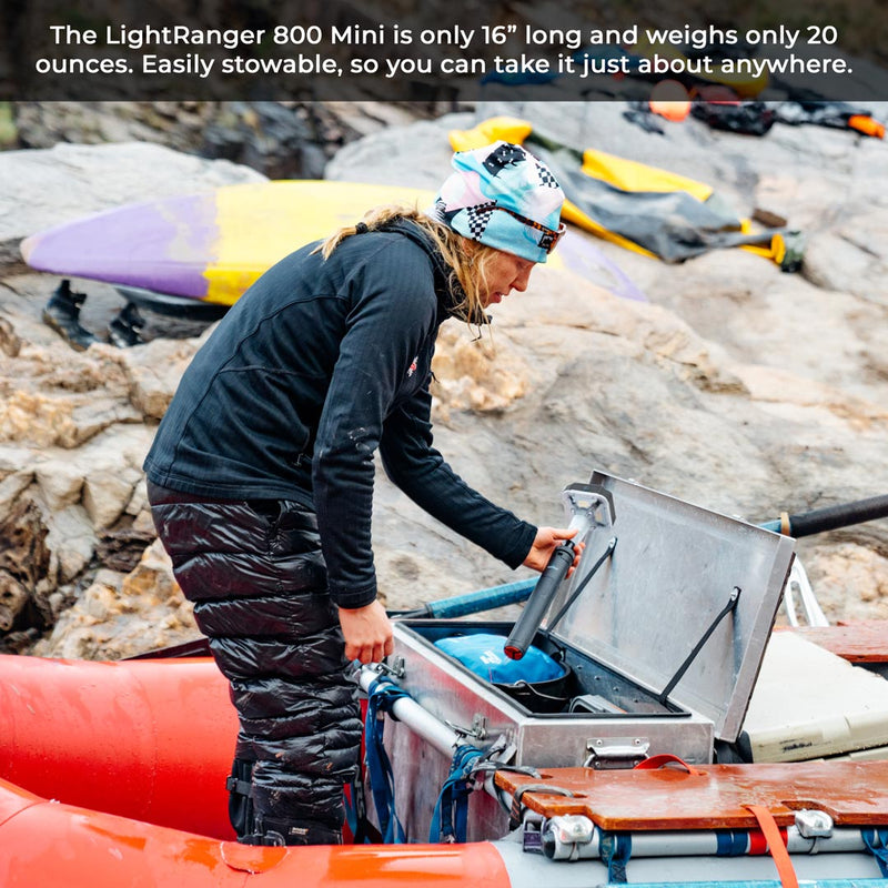 LightRanger 800 Mini Camping Lantern | 800 Lumens, USB-C Rechargeable | Tripod & Carry Bag - Hazli Collection